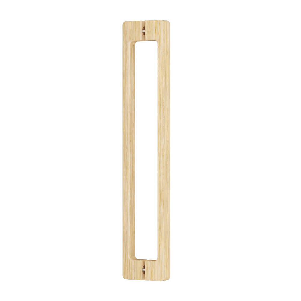 C7206 Flat Square Section Timber Handle Set